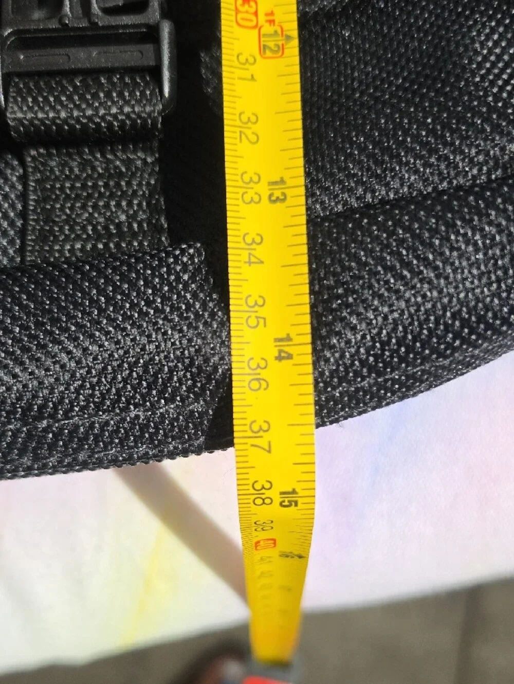UNCLE MIKE'S Black Messenger Bag with Shoulder Strap